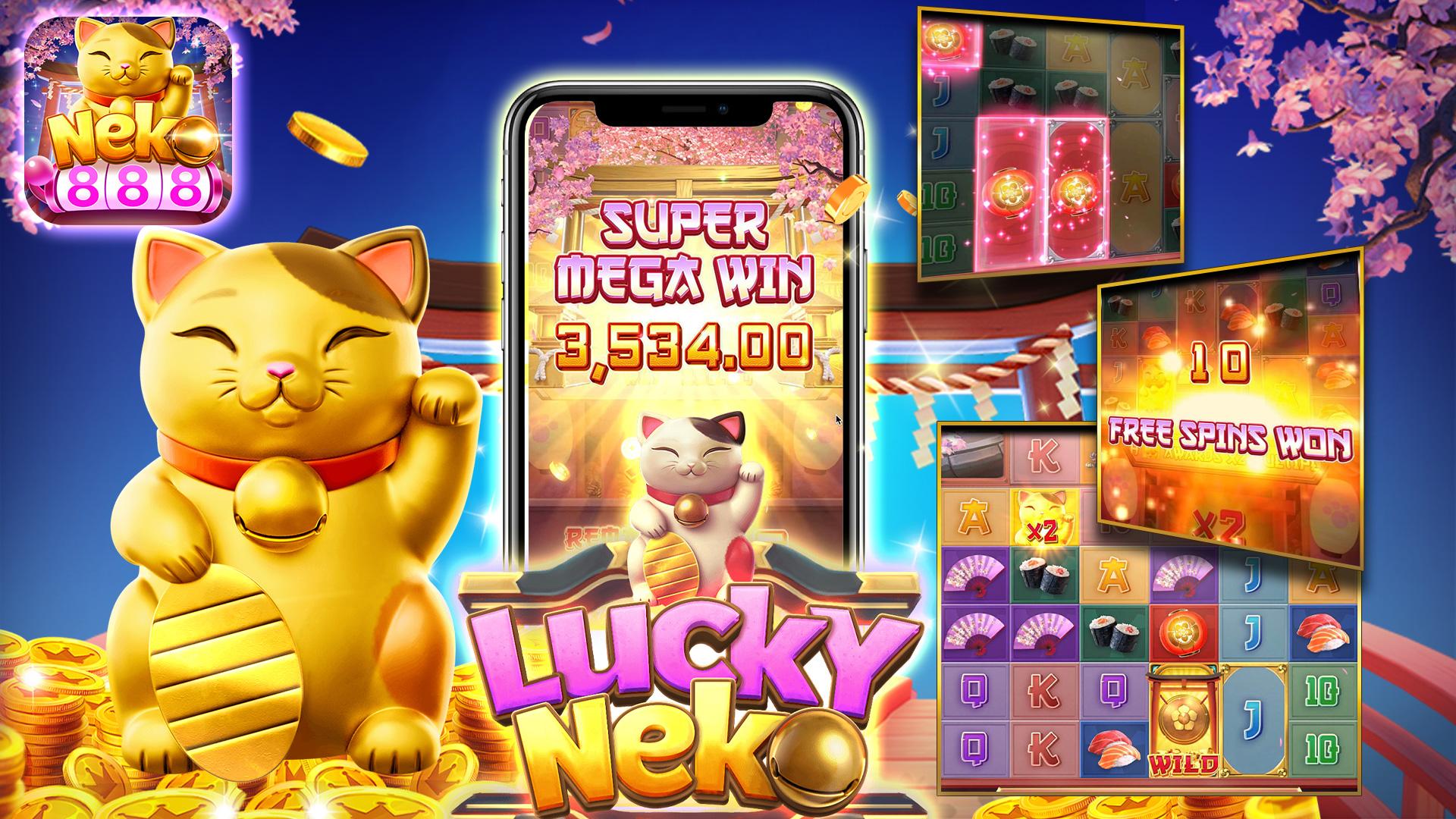 lucky neko slots overview